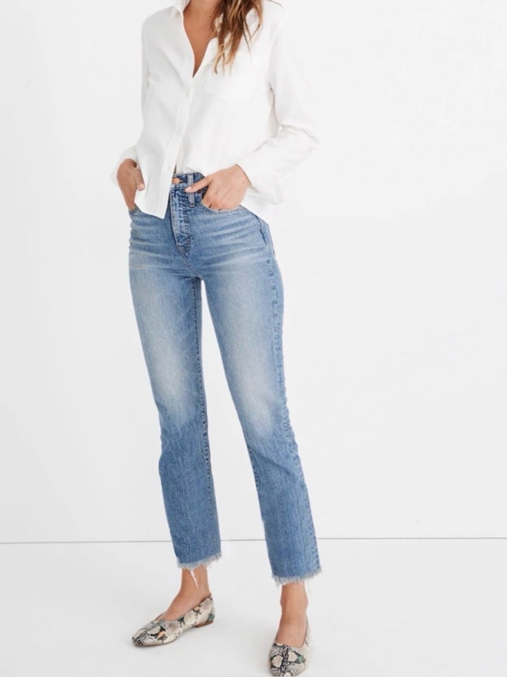 Madewell The Perfect Vintage Jean, Size 34 - EUC